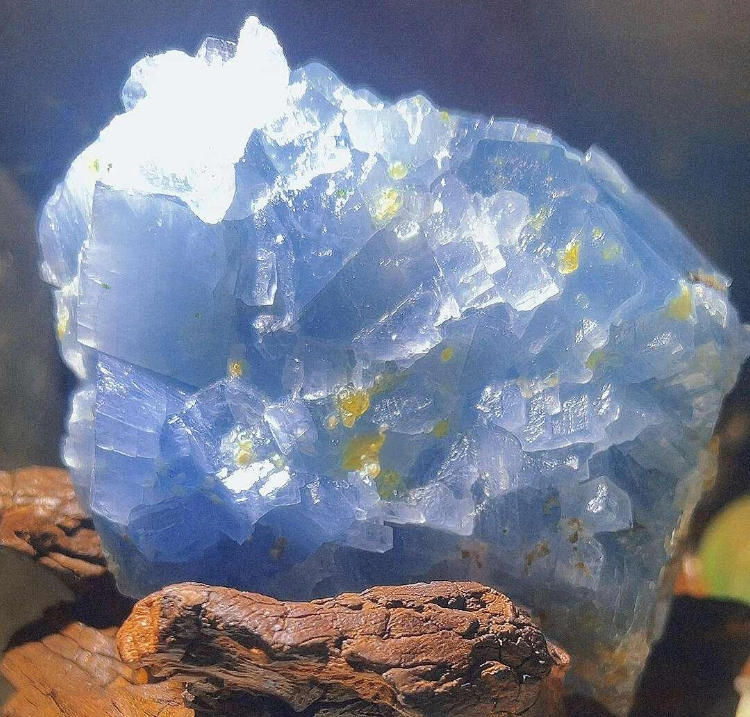 Calcite bleue