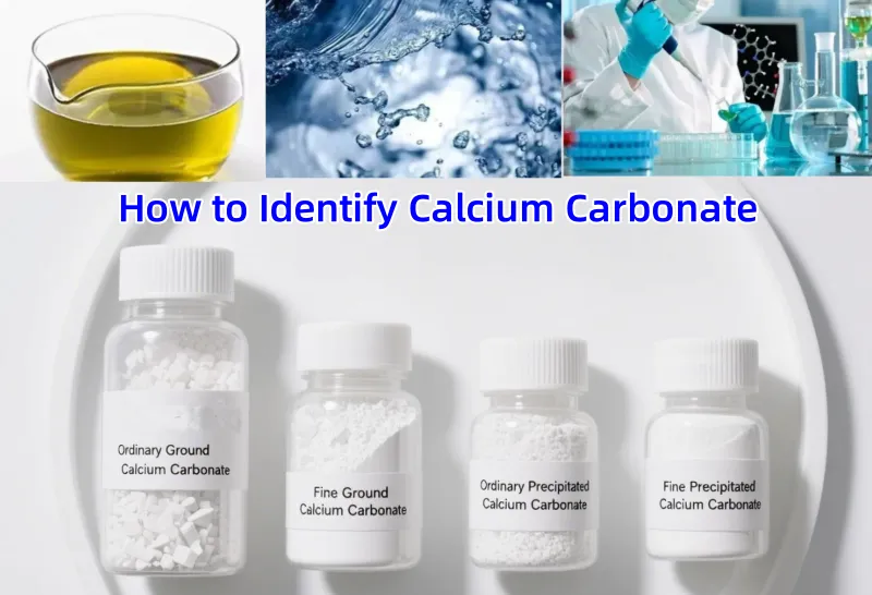 5 façons d'identifier le carbonate de calcium