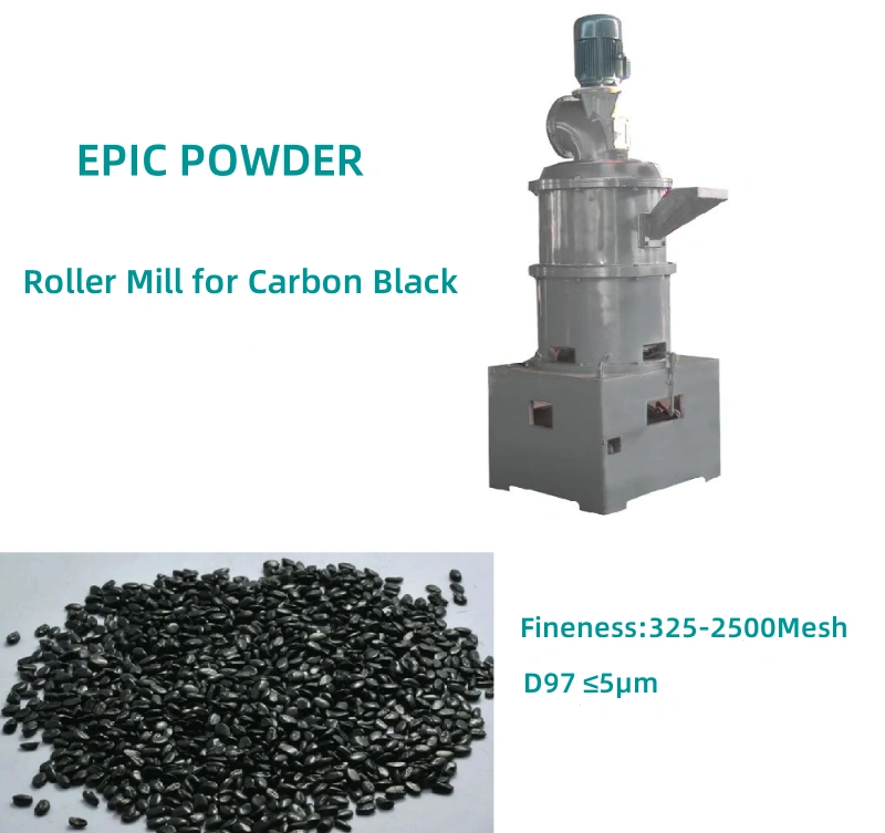 roller mill for carbon black