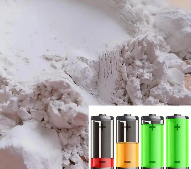Canxi cacbonat trong vật liệu điện cực âm