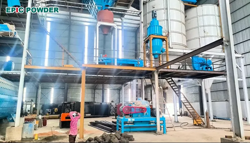 Máy nghiền bi và máy phân loại Dây chuyền sản xuất