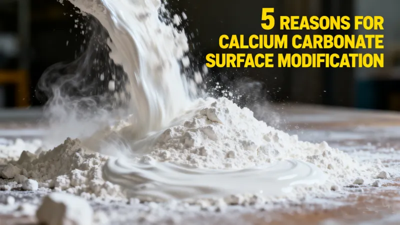 Kalsiyum karbonat modifikasyonunun 5 nedeni