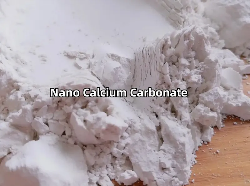 Carbonate de calcium nanométrique