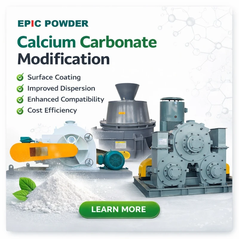 Surface Modification of Calcium Carbonate