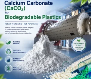 Calcium Carbonate(CaCO3) is Suitable for Biodegradable Plastics