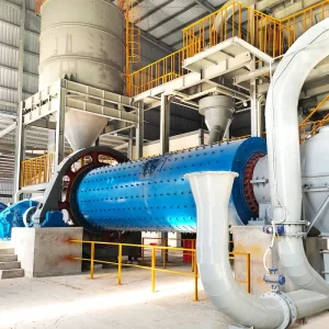 Planta de moagem de carbonato de cálcio em moinho de bolas